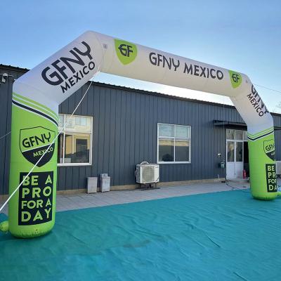 preço de venda por atacado de fábrica arco de festa decorativo inflável personalizado arco inflável
