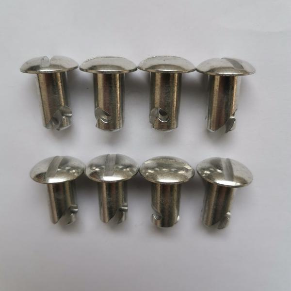Replace/Repair Purpose Universal Silver Aluminum Sprint Car Fasteners for Modified Cars Parts 7/16 *.550 Dzus Button