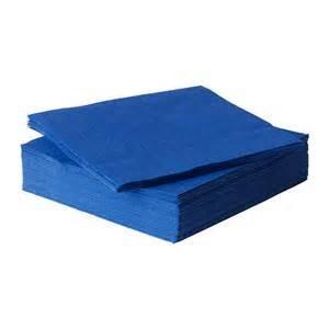 Blue Coctail Napkin