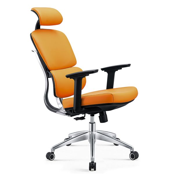 Aluminum High Back Ergonomic Office Chair Full Mesh With Executive