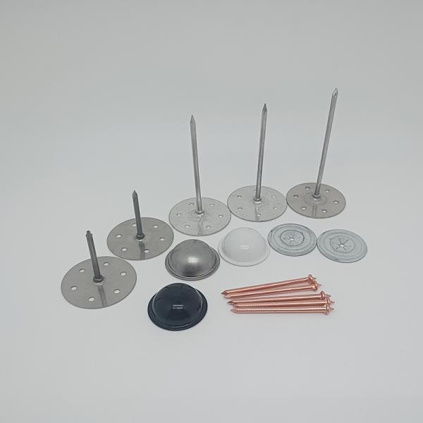 Marine And Building System Plate Self Adhesive Insulation Pins Aluminium Dia 3.0 Mm
