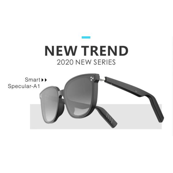 USB Anti Radiation Fashion 20Hz Smart Audio Sunglasses Touch Control