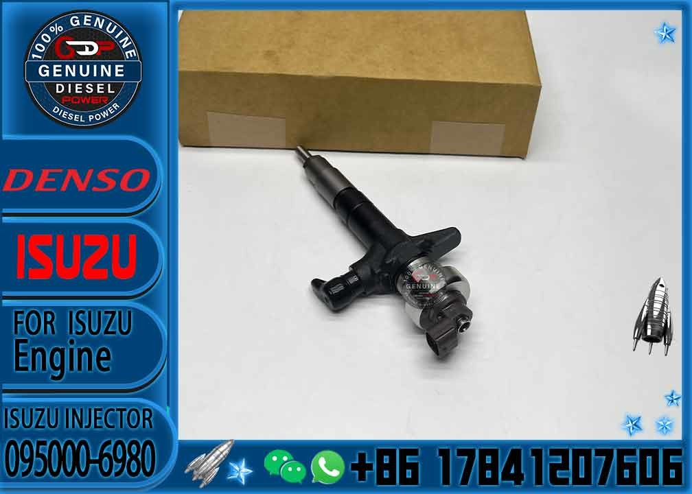Оригинальный новый 4JJ1 Dmax 3.0L 095000-6980 Инжектор 8-98011604-5 8-98011604-1 Для Isuzu 4JJ1