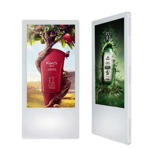 18.5 Inch LCD Digital Signage Vertical Elevator Advertising Display Wall Mounted Vertical Single Screen 1920x1080