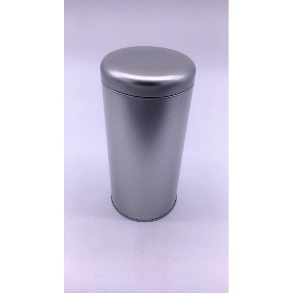 Chemical Round Tin Box For Paint , Cylinder Packaging Child Resistant Round Biscuit Tin