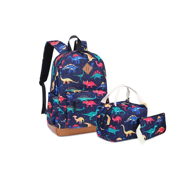 Waterproof Zipper Closure Kids School Backpack Boys USB Port Daypack