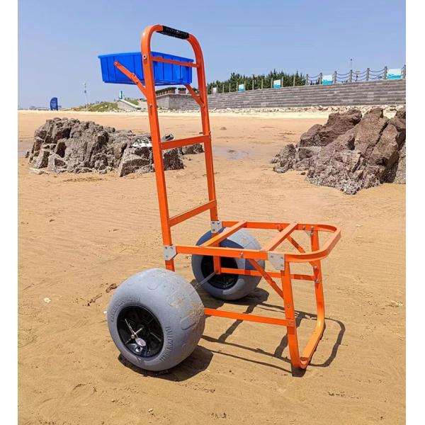 ODM Aluminum Beach Hand Trolley Cart Folding Trailer Beach Trolley Cart