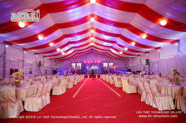 20M X 50M  Luxury Wedding Tents With Hard Wall  for Outdoor Anniversary Event Party