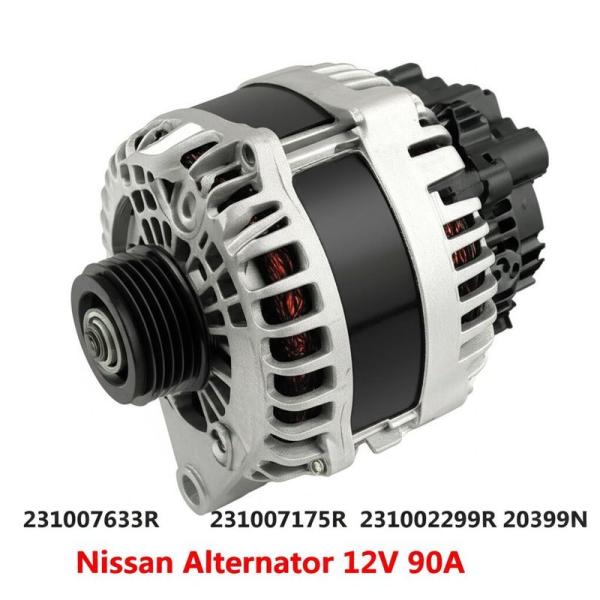 EexcavaStart 231007633R 231007175R 231002299R 20399N Nissan Alternator 12V 90A