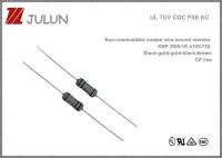 Resistor Subminiature de cerámica revestido no combustible de la herida del alambre