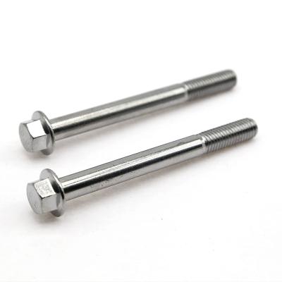 Stainless Steel Anti Slip Bolt Screws Customization Flange Face Screws