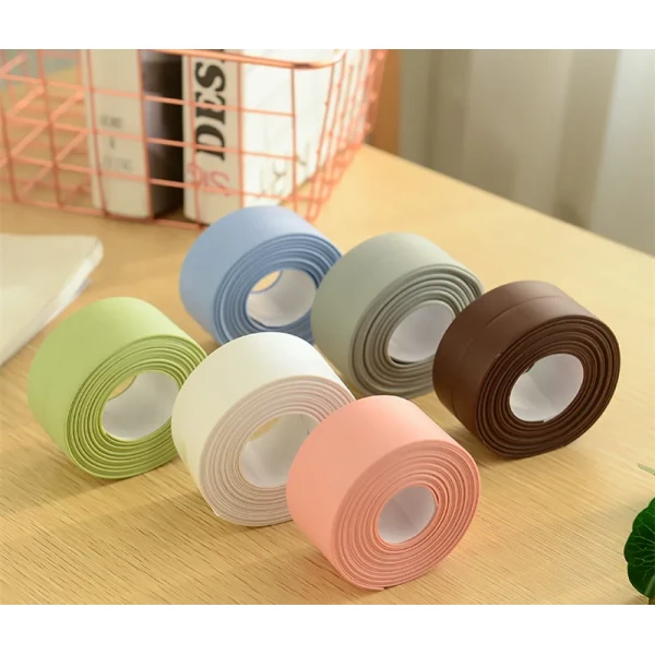 Caulk Strip Tub Caulking Tape Sealing Tape for Kitchen Countertop Sink Bathroom Toilet Bathtub Floor Wall Edge Protector