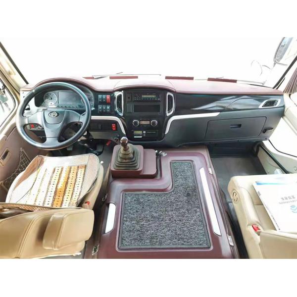 Золотой Дракон Подержанные LHD фургоны Дизель AC Подержанные малые автобусы 19 мест