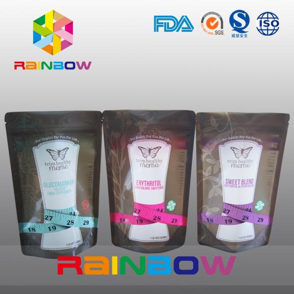 Стоьте вверх мешок алюминиевой фольги, чай/мешки Coffe упаковывая с застежкой -молнией