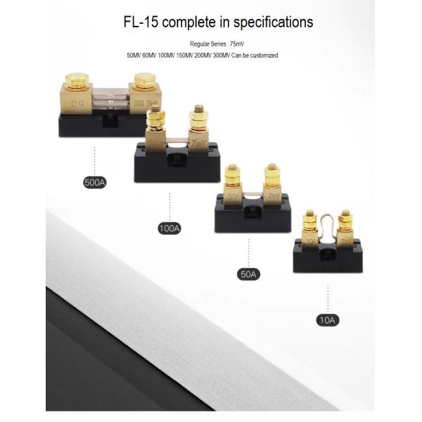 FL-15 50MV 75mv 100mv 5A 10A 15A 20A 30A 50A 75A 100A 150A 200A 300A 400A 500A 600A