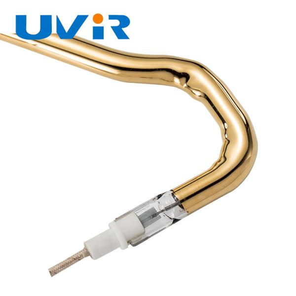 Gold Coating Infrared Heating Lamp 150-6000W 45-480V