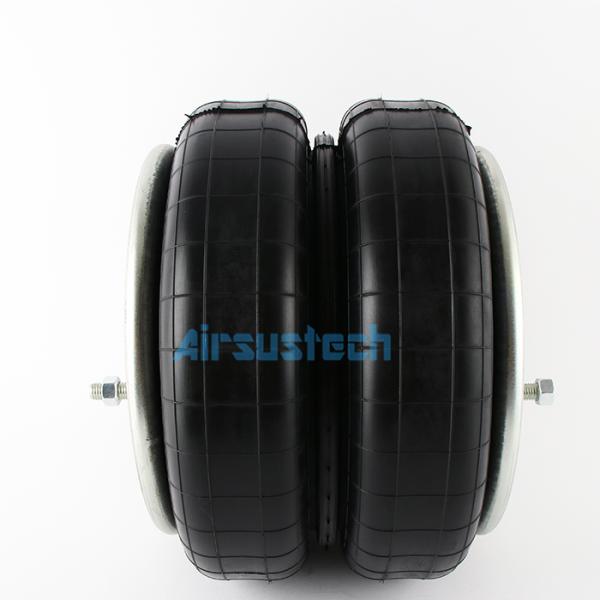 Contitech FD 530-35 530 circunvoluciones de goma del reemplazo 2 de la amortiguación de aire con resorte