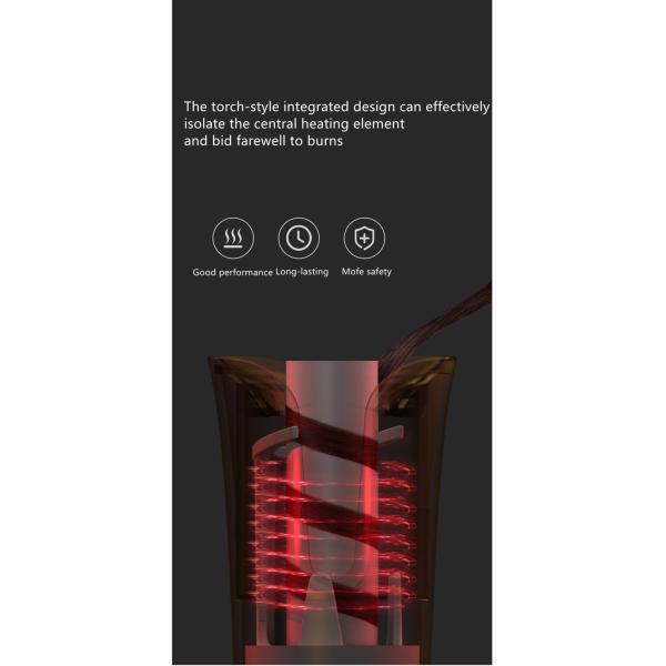 240V 60Hz 30 Min U Shape 25W Ceramic Rotating Curler