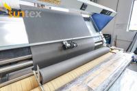 Tela de revestimento do bom silicone das propriedades mecânicas para almofadas removíveis de alta temperatura