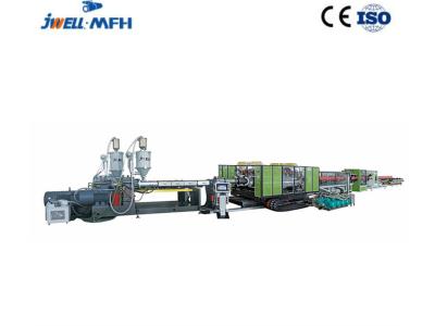 150mm HDPE PVC PP Corrugated Pipe Machine With ABB Inverter