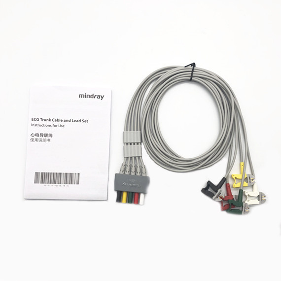 Первоначальный хобот Mindray ECG привязывает 5 руководство Def-P EV6201 009-004728-00
