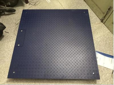 pilhas de carga de 2 toneladas da elevada precisão da máquina de peso da escala do assoalho do perfil baixo 5x5