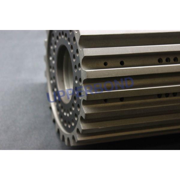 High Accuracy Cut Cigarette Rods Receiving Drum With Air Distribution Plate Transferring Rods To Filter Machine
