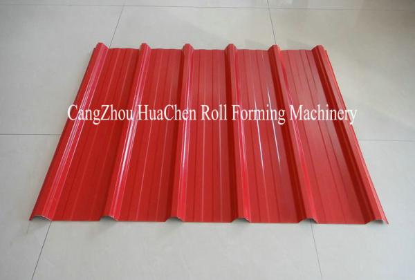 Corrugated IBR Sheet Roll Forming Machine Precision Within 1.00mm