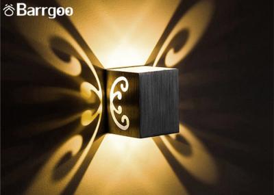 IP 54 Rate Square Indoor LED Wall Lights Illumination LED Sconces 1W 3W