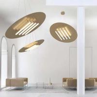 Lámpara decorativa de la sala de estar postmoderna y sencilla, lámpara creativa para el dormitorio, la sala de exposición del hotel