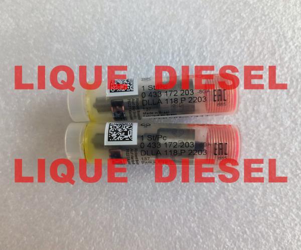 BOSCH Injector Nozzle 0433172203 DLLA118P2203 0 433 172 203 DLLA 118 P 2203