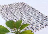 Le café fait des emplettes acier 3.5mm décoratif architectural tissé Mesh Cloth 1x0.5m