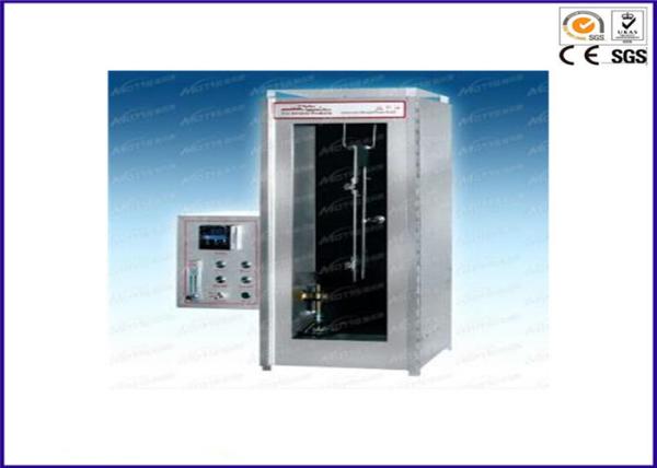 Automatic Vertical Fire Testing Equipment , Flammability Burning Testing Machine UL 1666