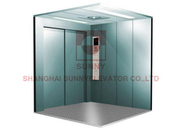 Vertical  Cargoes 1.0m AC 1000kg Industrial Freight Elevator Lift