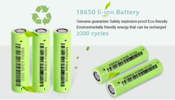 18650CA 18500 Rechargeable Li Ion Battery 2250mah 3.6v Customized