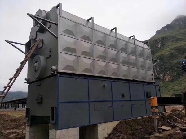Caldeira de vapor de tubo de água de carvão de 50 toneladas horizontal para fábrica de fertilizantes