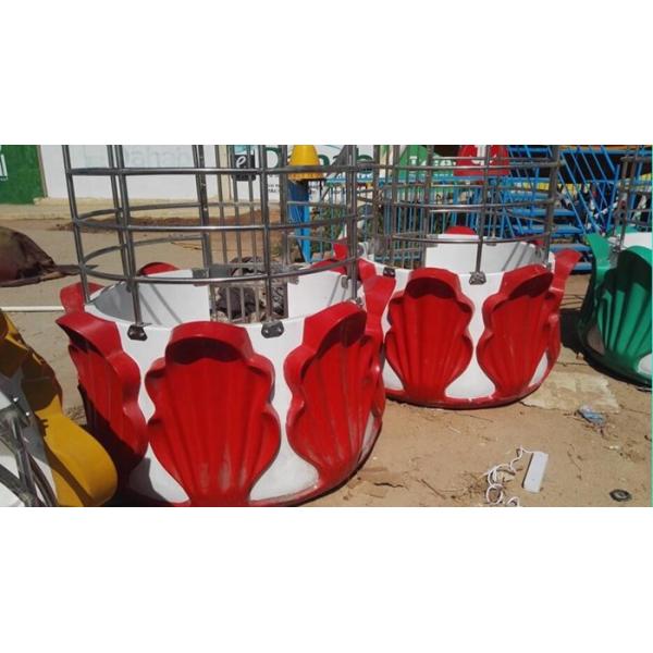 Triple Insurance Ferris Wheel Carnival Ride With FRP And Iron Steel Material