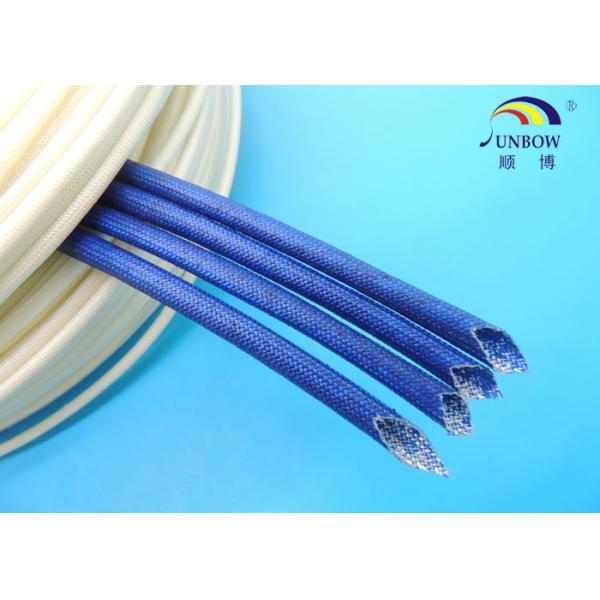 -40℃ ~ 155℃ F Class Oil Resistant Braided Acrylic Fiberglass Sleeving For Carton Brush