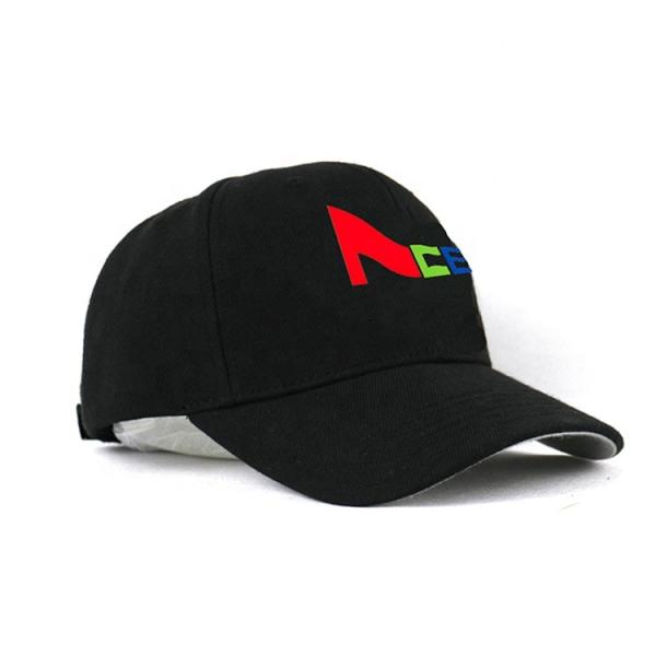 High Quality product elastic fitted baseball cap with printed logo and metal buckle