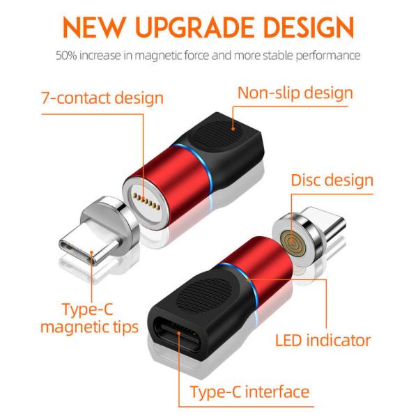 3 In 1 3A Magnetic USB Charging Cable Pure Oxygen Free Copper