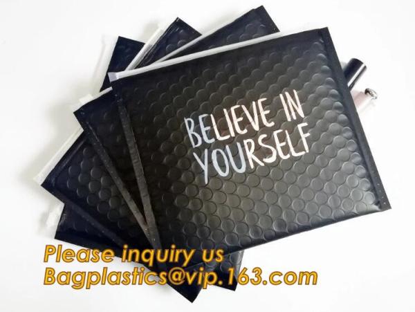 Cosmetic Pink Slider Padded Bag/Silver k Bag With Bubble,Padded Envelopes Cheap Aluminium Foil k Holographic