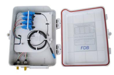 16 Core Fiber Termination Box with ABS Fiber Distribution Box For FTTH Network