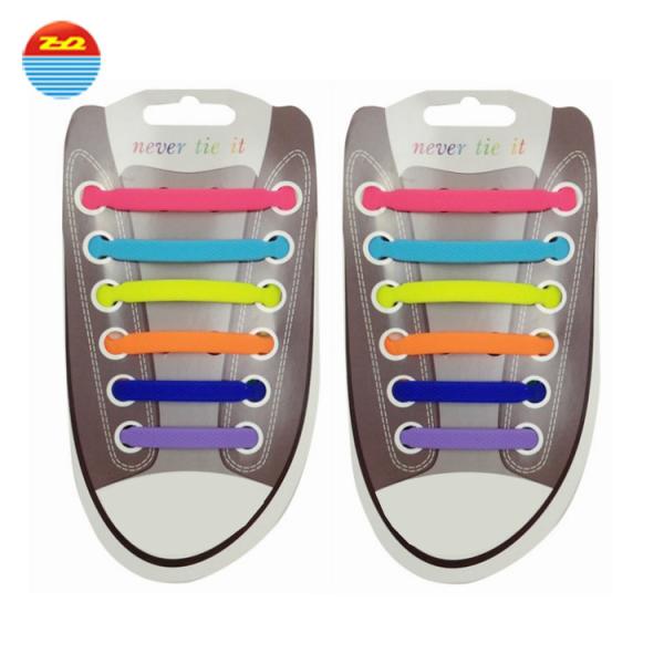 Hammer Shape Silicone No Tie Shoelaces , Unisex Tieless Shoe Strings