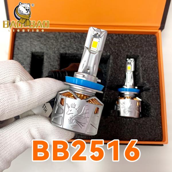 BAOBAO BB2516 4 Coppers 6000K 200W 180W 160W LED Headlight Bulb For Car