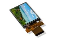 Exposição do Lcd de 2,4 polegadas módulo de 240 * de 320 TFT LCD com o controlador Resistive de IC ILI9341 da movimentação dos pinos do painel de toque 16