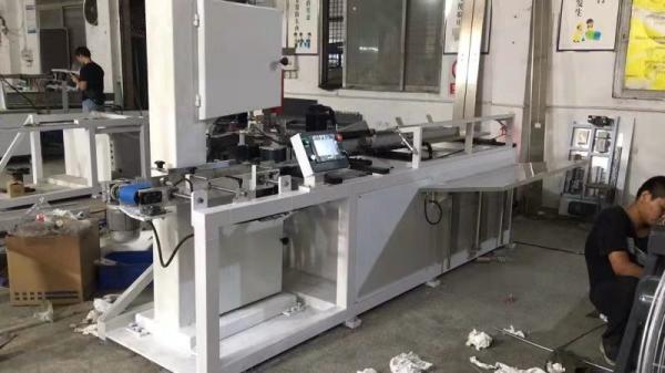 New Type Automatic Kitchen Towel Cutting Machine / Toilet Paper Slitting Machine 80～100cuts/Minute
