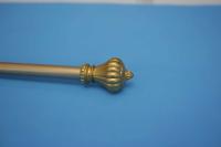 Metal reforçado Roman Galvanized Pipe Curtain Rod 6,7 medidores