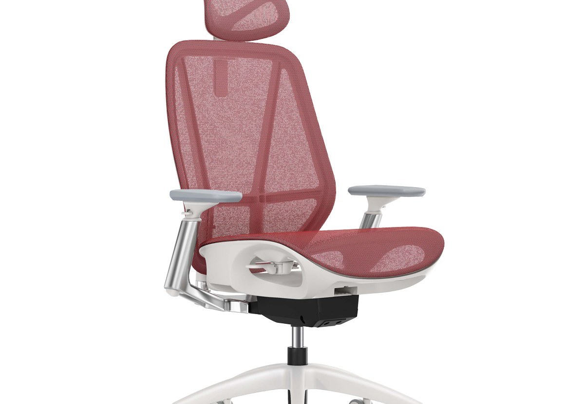 Hup Comfortable Office Chair with Adjustable Backrest Spine Support and H-Shaped Design Task Chair