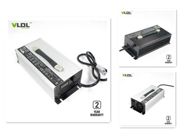 Aluminum Case Lithium Battery Charger 84V 20A For 84V Electric Car Batteries