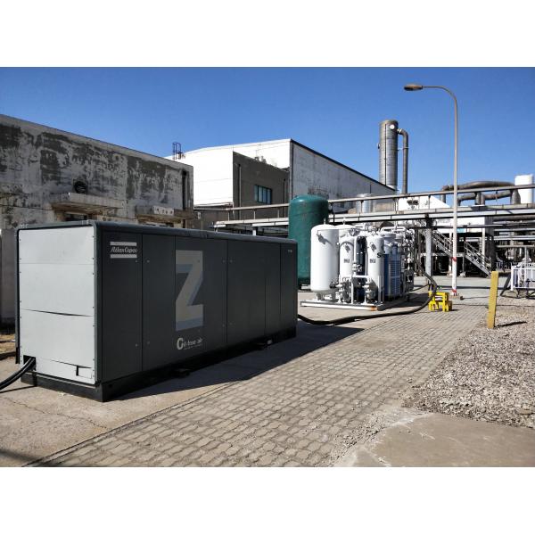 O gerador industrial PSA do oxigênio do consumo de potência automatizou a operaç